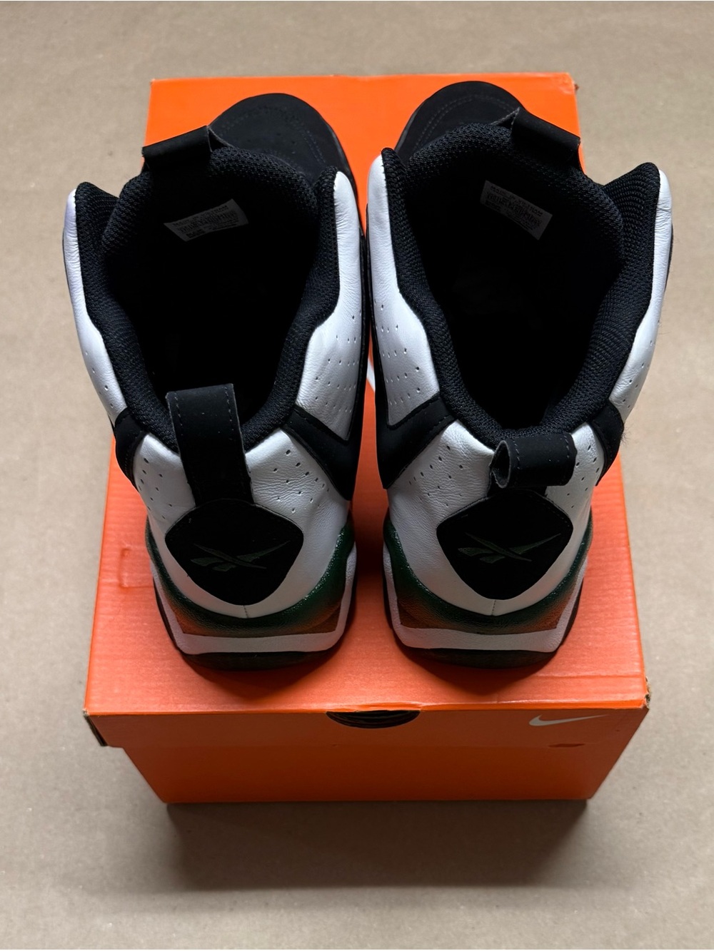 Reebok Kamikaze 2 Retro Sonics 2020 Mens Size 11.5 Basketball Shoes Rare! View 4